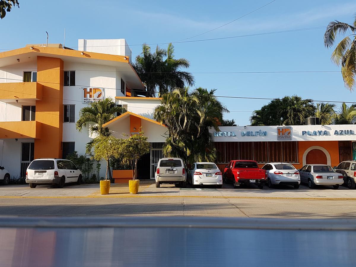 Delfin Playa Azul Hotel Lázaro Cárdenas Buitenkant foto
